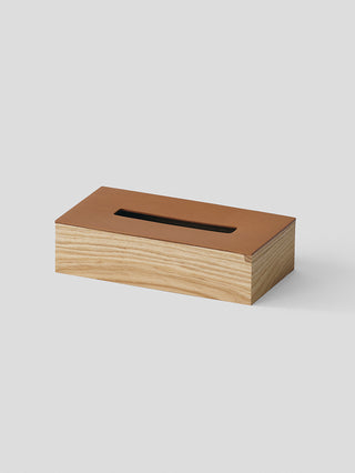 Flap tissue box