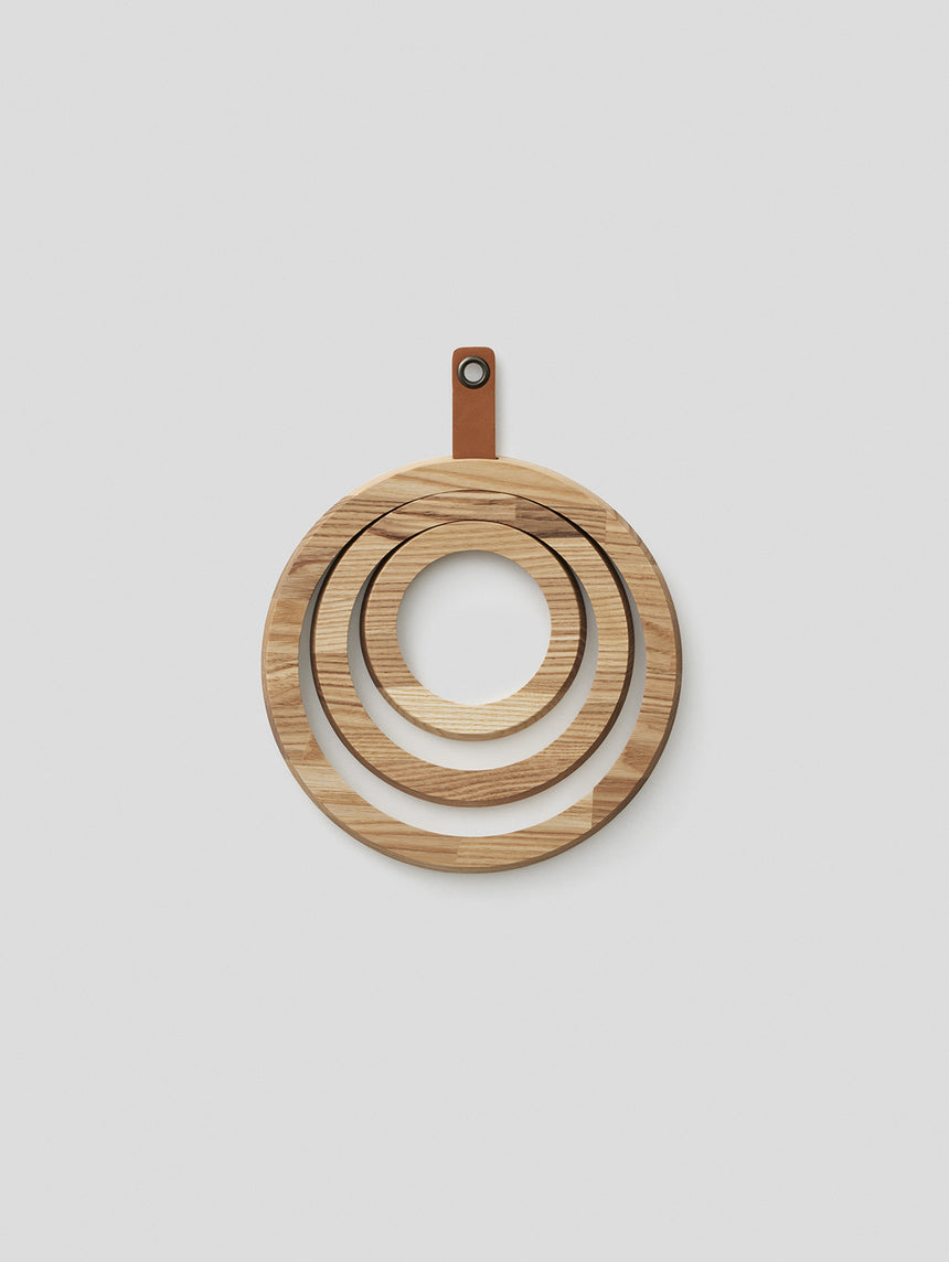 Rings pot coaster