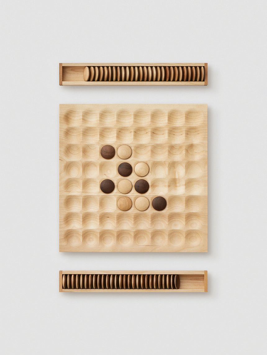 Wooden reversi